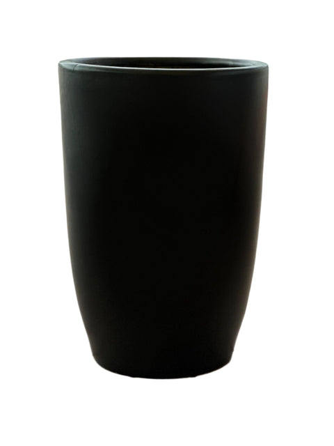 Black Ceramic Plant Pot