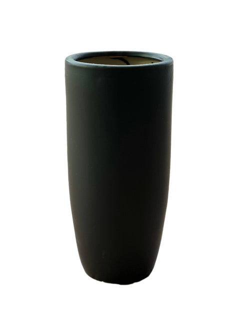 Black Ceramic Plant Pot